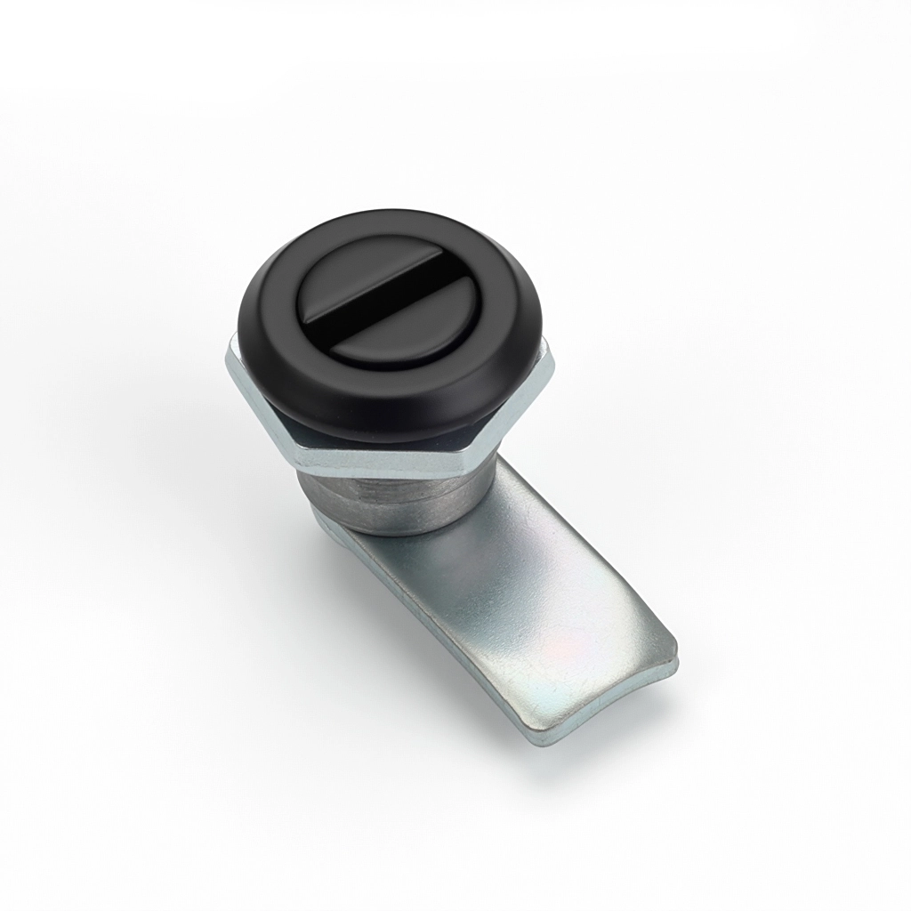 Zamek krzywkowy do obudów użytkowych