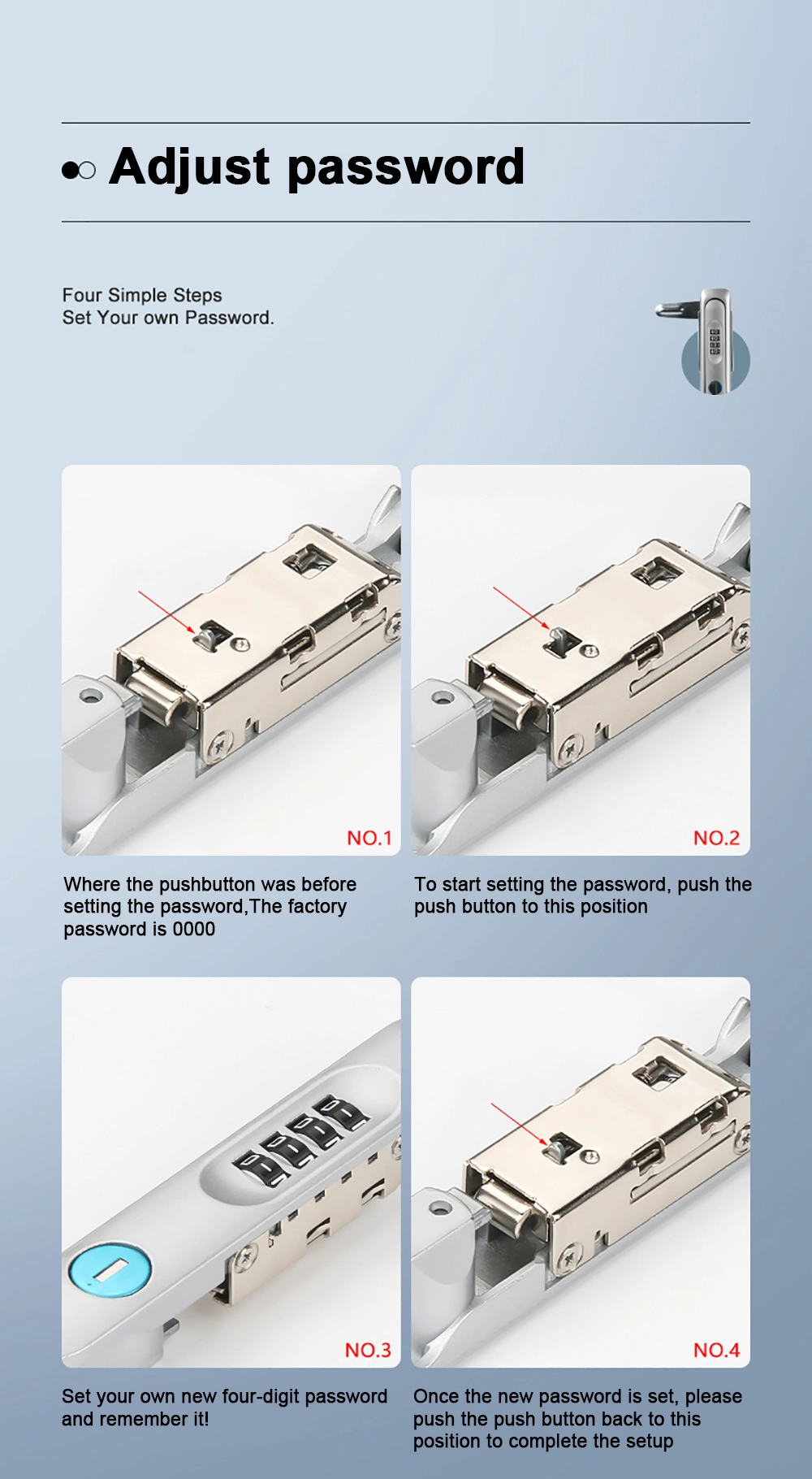 Distribution Cabinet Door Lock