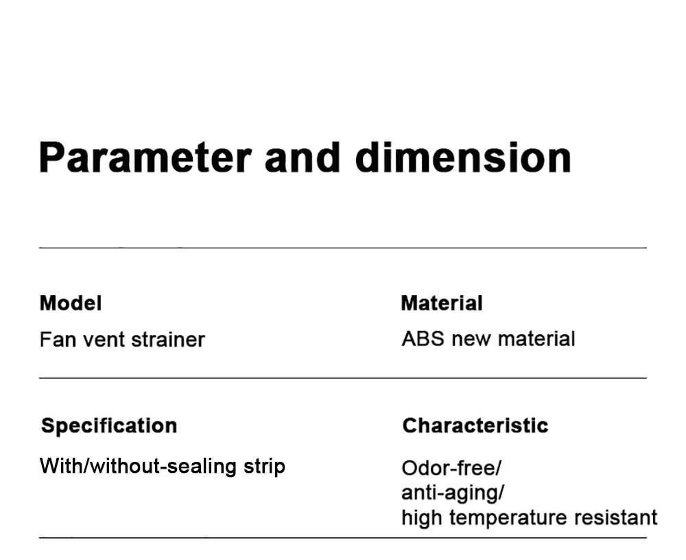 Cabinet Ventilation Window