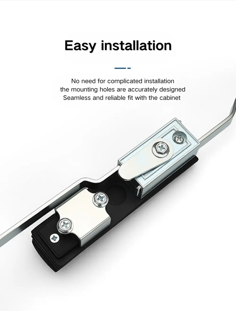 Cabinet Door Lock With Hasp